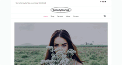 Desktop Screenshot of beautylounge.com